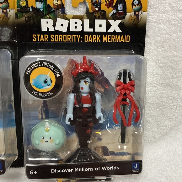 Roblox club Roblox Star sorority dark mermaid figures - Picture 3 of 7